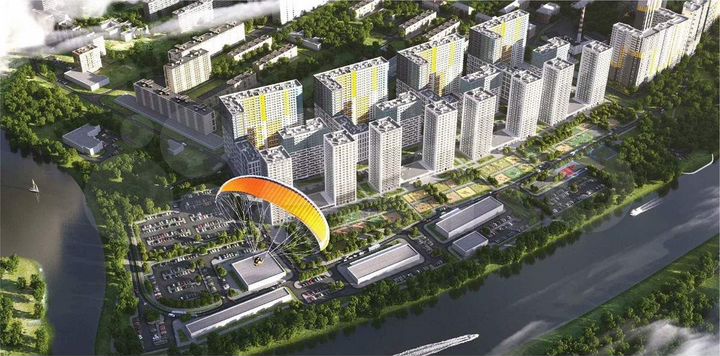 2-к. квартира, 44,9 м², 16/23 эт.