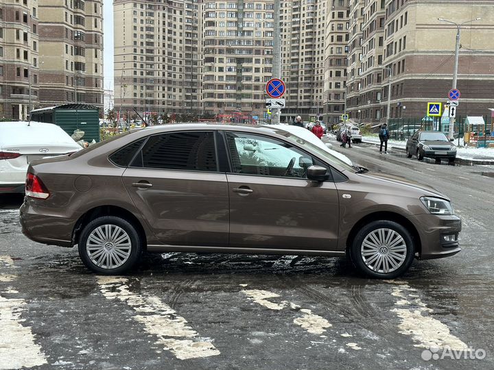 Volkswagen Polo 1.6 AT, 2016, 126 000 км