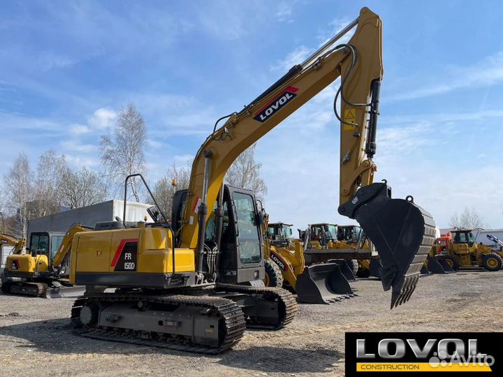 Гусеничный экскаватор Lovol FR150D, 2024
