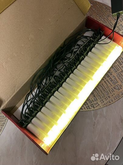 Елочная гирлянда свечи