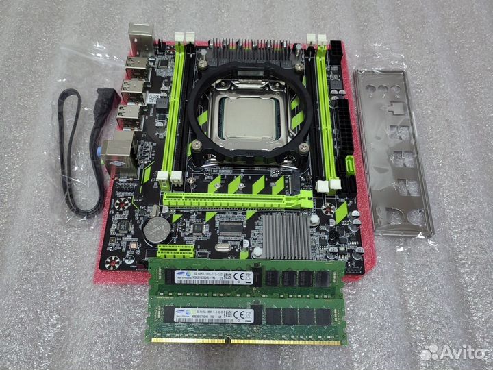 Комплект LGA2011: X79 + Xeon 2650v2 + 16GB