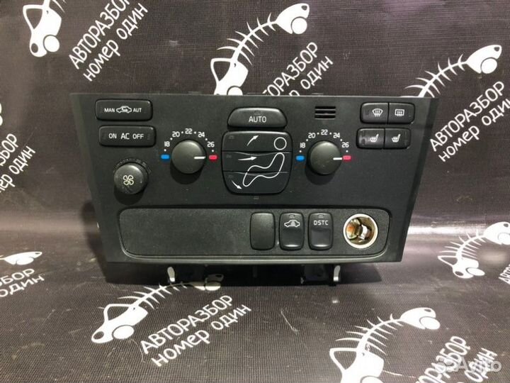 Блок управления климaт-контpoлем Volvo S60 2.5L