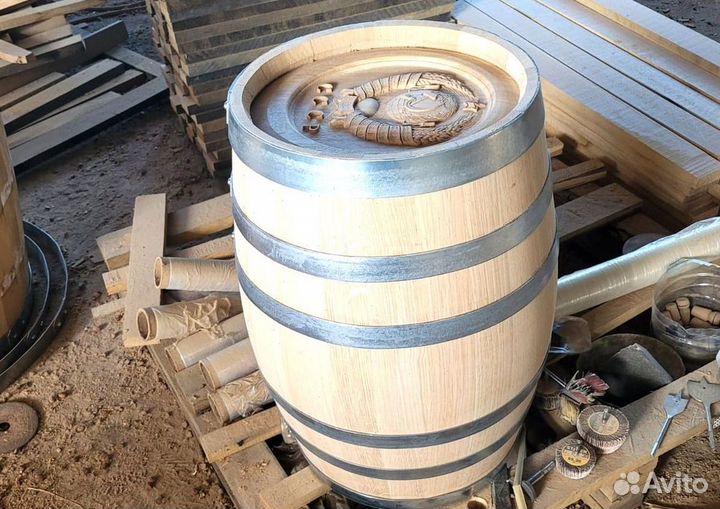 Бочки дубовые