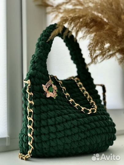 Сумка вязанная