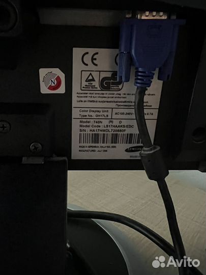 Монитор Samsung 17