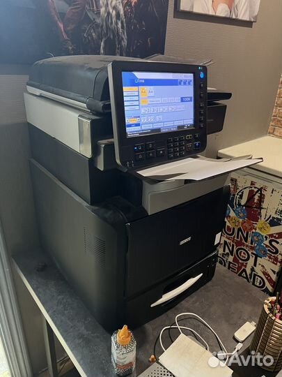 Принтер лазерный мфу ricoh 5210 а4 ч/б