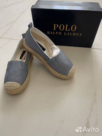 Эспадрильи дет. Ralph Lauren Polo eur.30,5(20.3см)