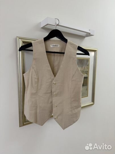 Жилетка женская лен