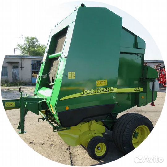 Пресс-подборщик John Deere 592, 2002