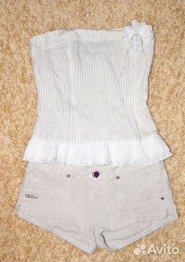 Топ натуральный шёлк Massimo Dutti, Rinascimento