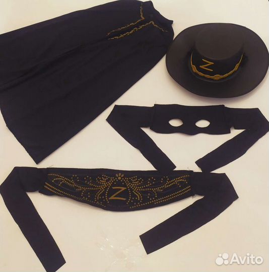Костюм Зорро для мальчика 100см