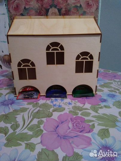 Чайные домики в подарок и декупажа