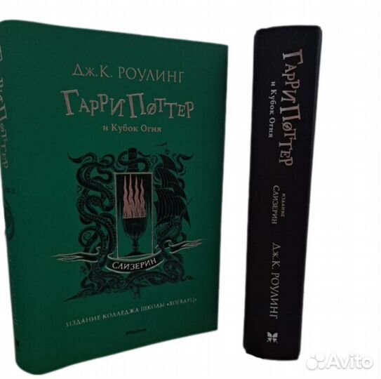 Книга «Гарри Поттер и Кубок Огня» (Слизерин)