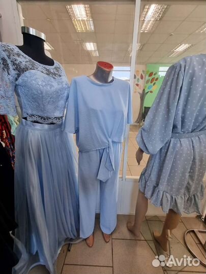 Платье шифоновое