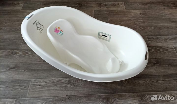 Ванночка детская Olsson с термометром и горкой