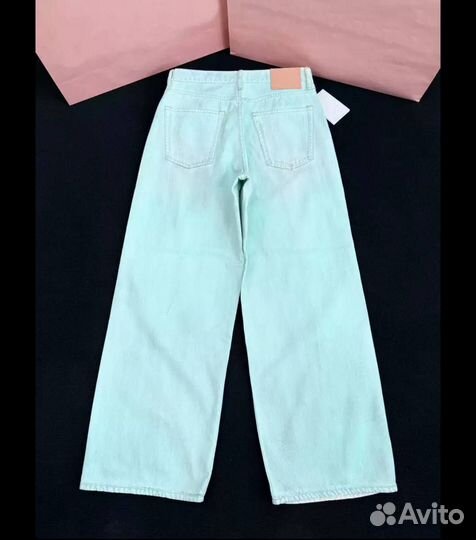 Acne studios джинсы голубые