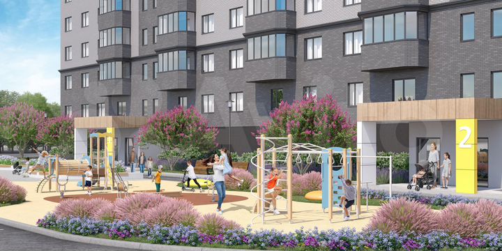 3-к. квартира, 90,5 м², 6/9 эт.