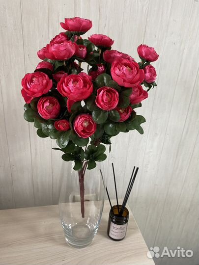 Цветы (искусственные) розочки кустовые