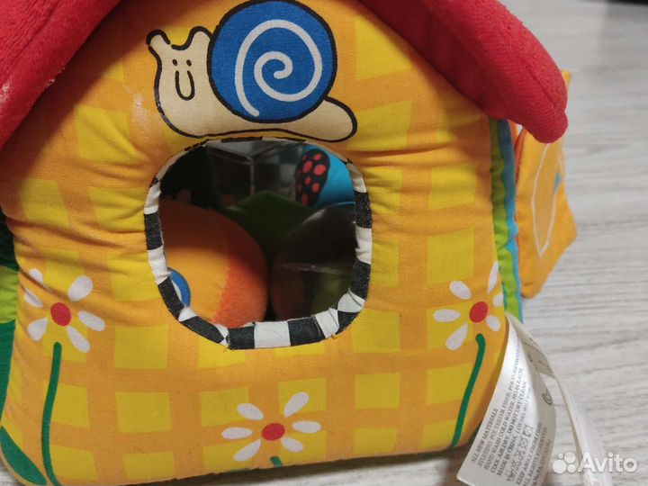 Домик сортер мягкий