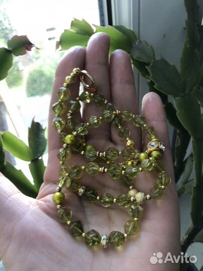 Ожерелье перидот