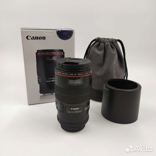 Объектив Canon EF 100mm f/2.8L Macro IS USM