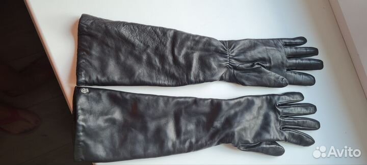 Перчатки женские кожаные 6.5