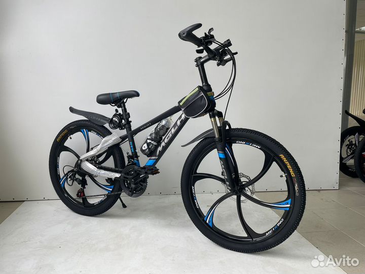 Велосипед 24 дюймов на литых дисках