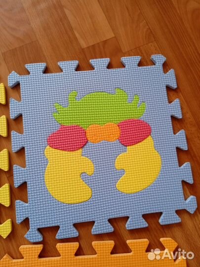 Мягкий коврик пазл