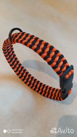 Ошейник из паракорда