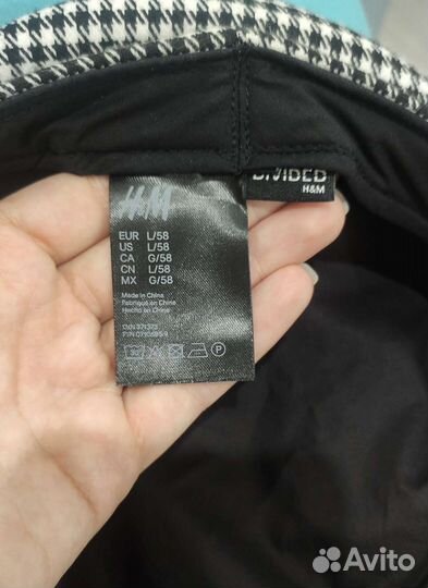 Кепка женская, кепи hm размер 58