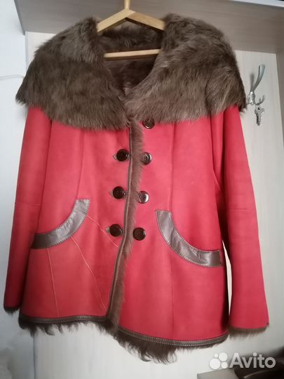 Дубленка натуральная женская короткая