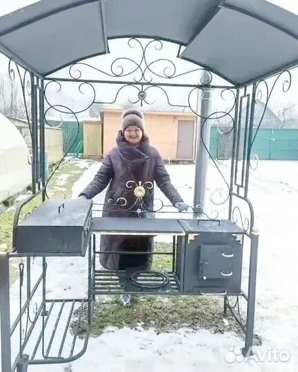 Кованый мангал