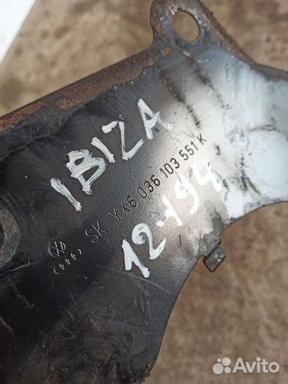 Пластина двигателя Seat Ibiza IV 2002-2008