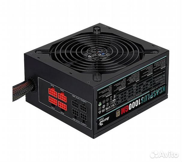 Блок питания Aerocool kcas Plus 1000GM V2 1000W