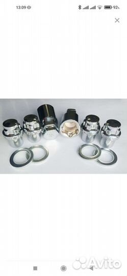 Гайки секретки М12x1.5 LS Wheels