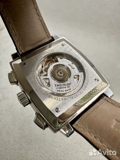 Часы Tag Heuer Monaco Calibre 12 оригинал, мужские
