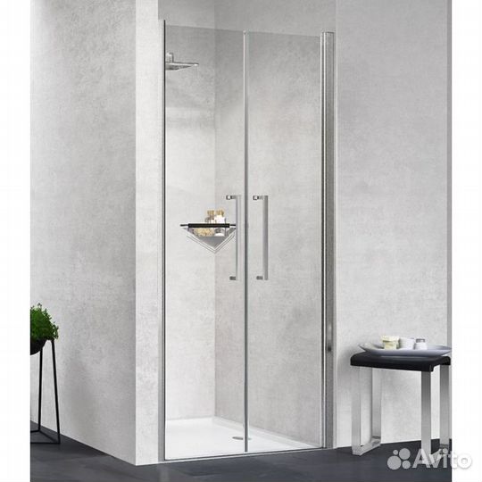 Душ. дверь novellini Хром 770-810х2000 y22b77-1k