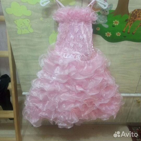 Платье для девочки 5-7 лет