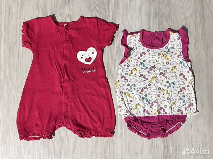 Комплект вещей на девочку