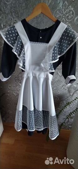 Школьный фартук и платье