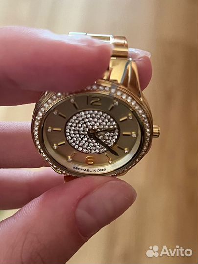 Золотые женские часы Michael Kors Runway MK6618