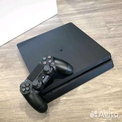 PS4 slim 500 Gb + диск Horizon