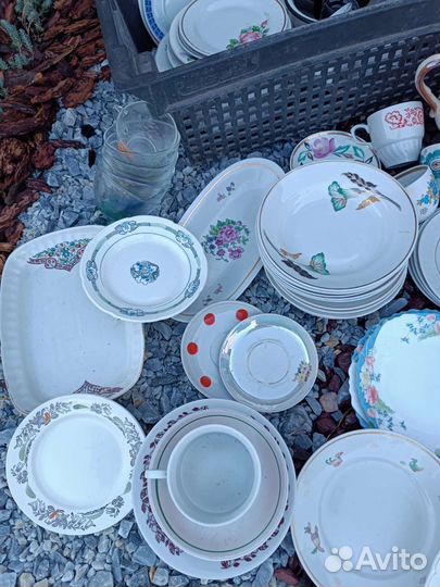 Тарелки чашки винтаж СССР