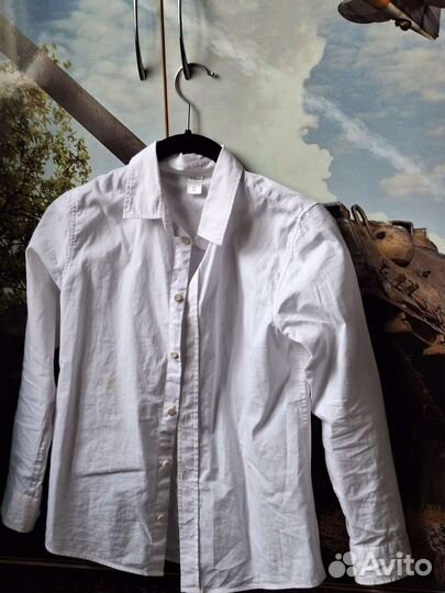 Рубашка на мальчика 140