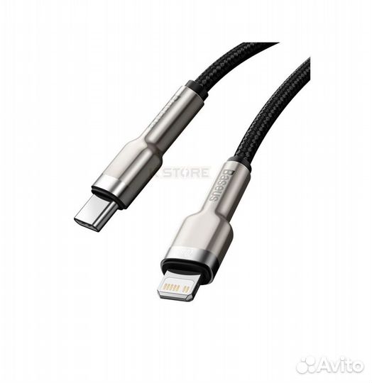 Кабель USB-C baseus Cafule, Type-C - Lightning