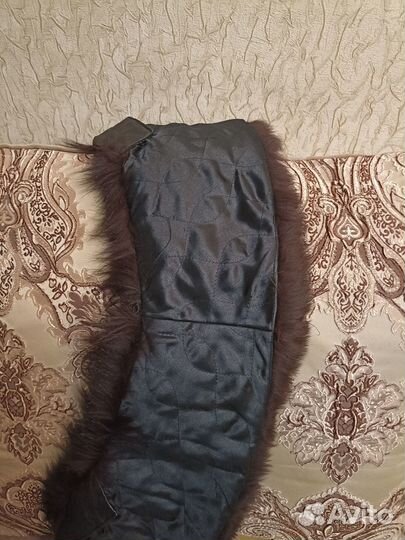 Меховой воротник песец