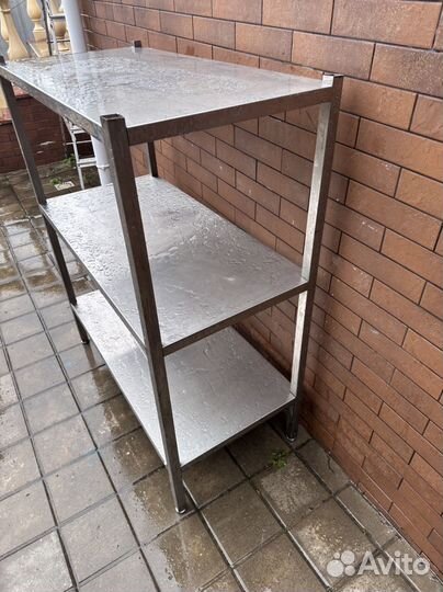 Стеллаж из нержавейки