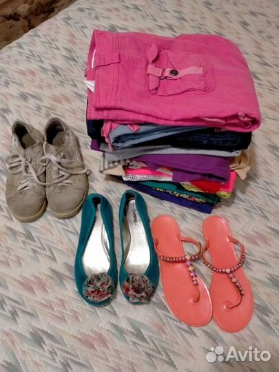 Одежда и обувь пакетом для девочки