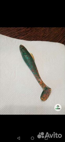 Виброхвост Relax Ohio Ripper - 3. (7,5 см. 4гр.)