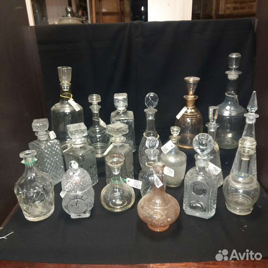 Хрустальные графины СССР